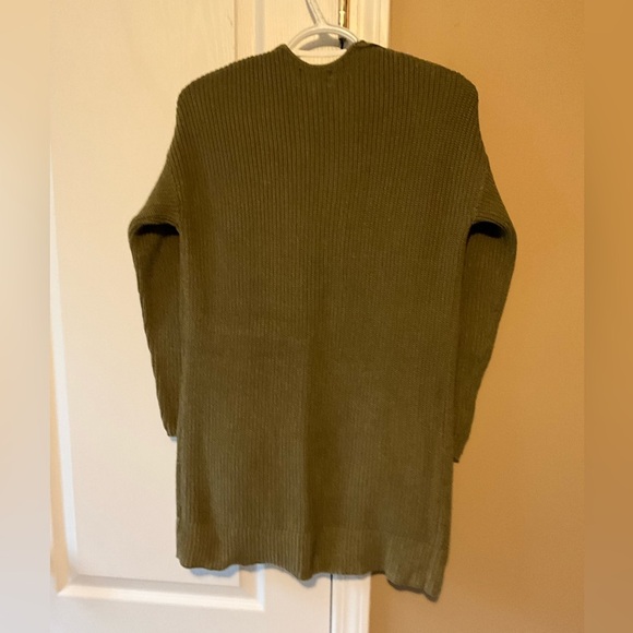 Universal Thread Green Open Front Cardigan Women’s Size XS - Picture 3 of 7